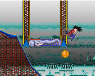 Goku roller coaster játék