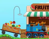 Thomas transport fruits online játék