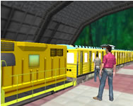 Train simulator 3d game
